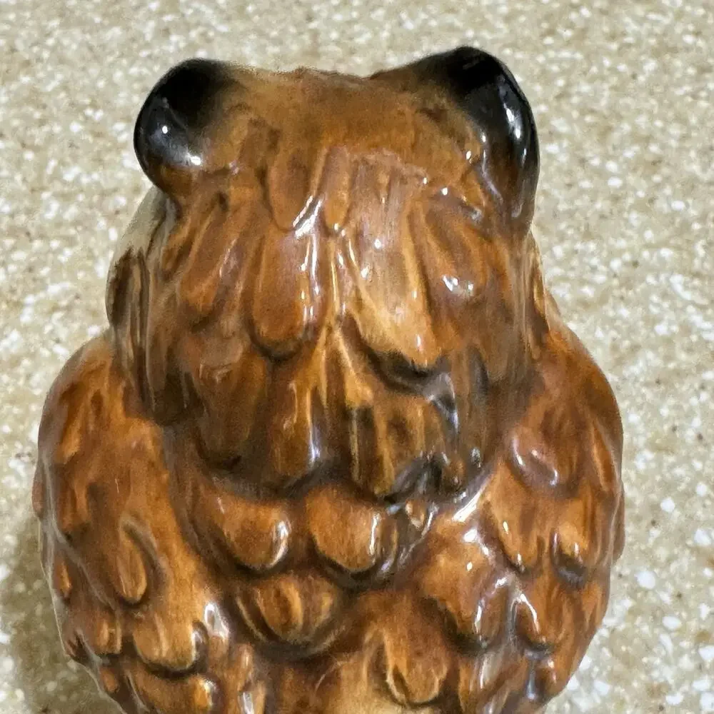 Goebel West Germany Porcelain Owl Figurine Bird 38318-08 Vintage Collectible